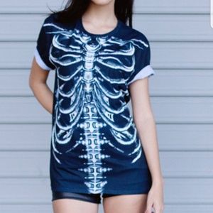 Blackmilk Mechanical Bones LA Tee